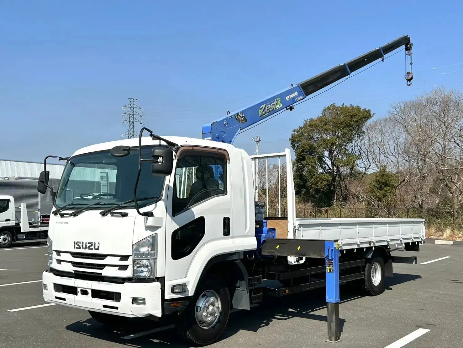 いすゞ フォワード 中型/増トン クレーン付 4段 ラジコンの中古トラック画像1