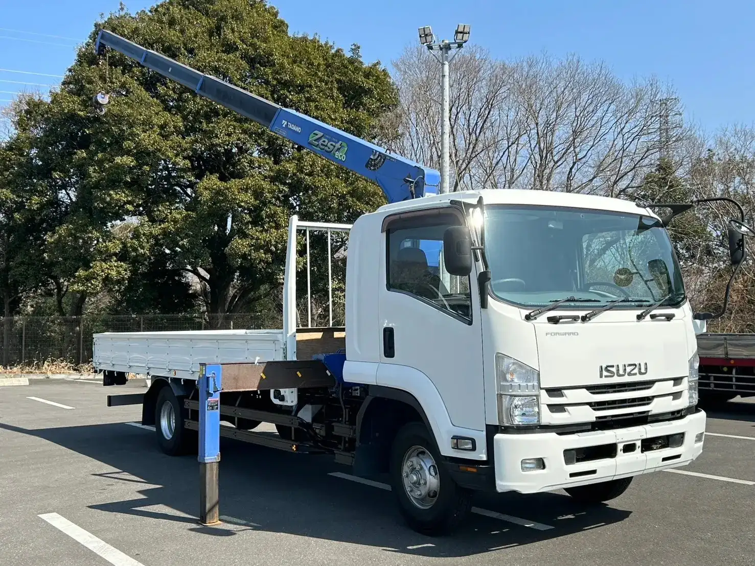 いすゞ フォワード 中型/増トン クレーン付 4段 ラジコンの中古トラック画像2