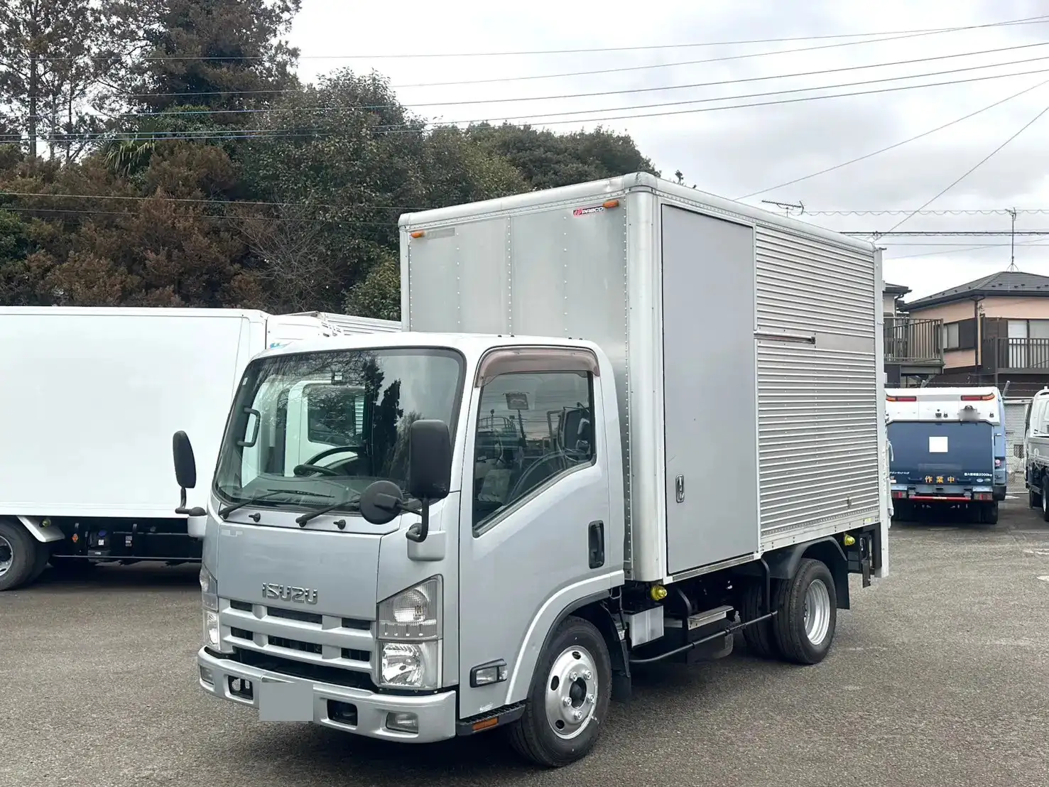 いすゞ エルフ 小型 アルミバン パワーゲート サイドドア の中古トラック【車両No.183819】