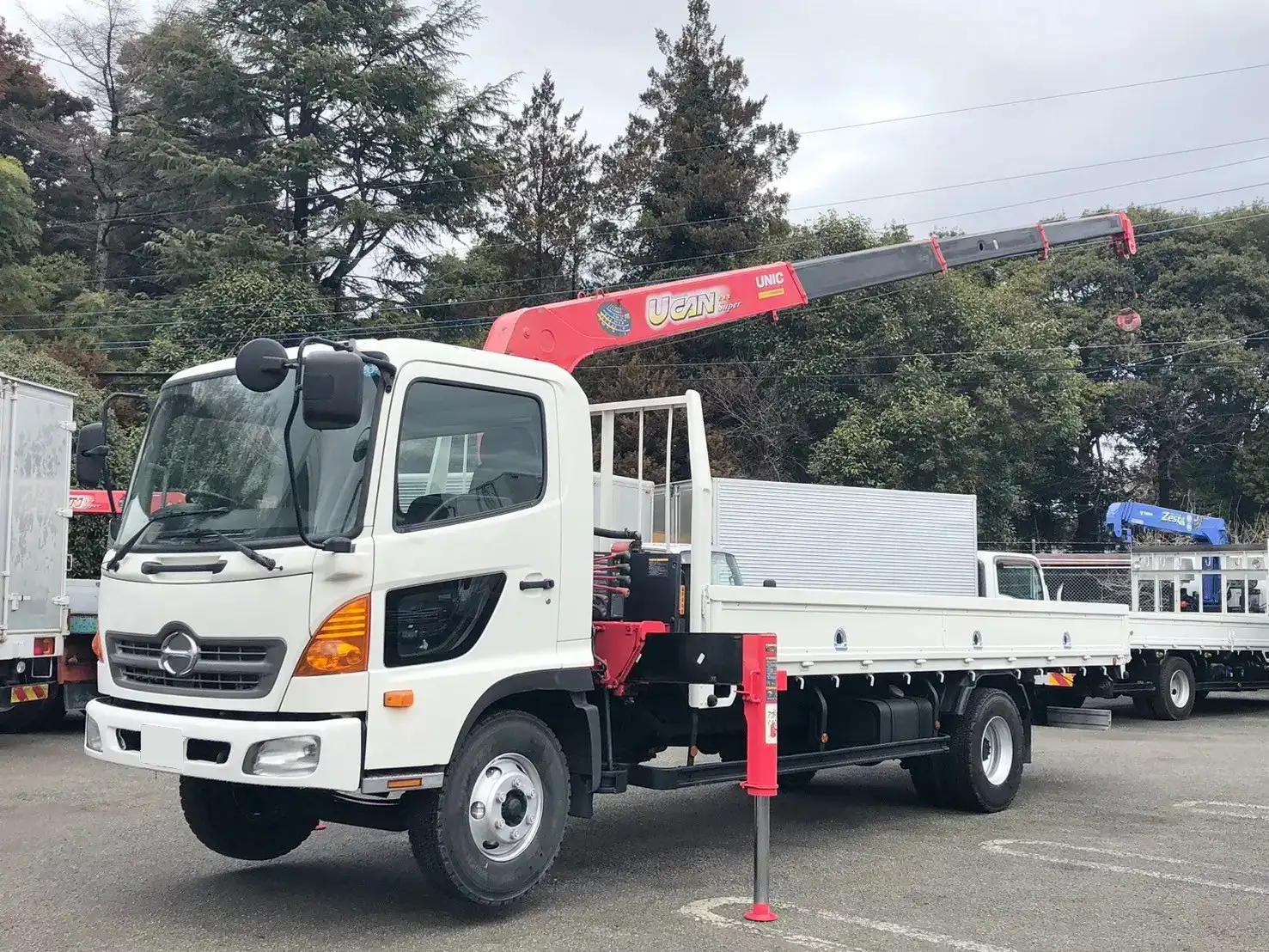 日野 レンジャー 中型/増トン クレーン付 4段 ラジコンの中古トラック画像1