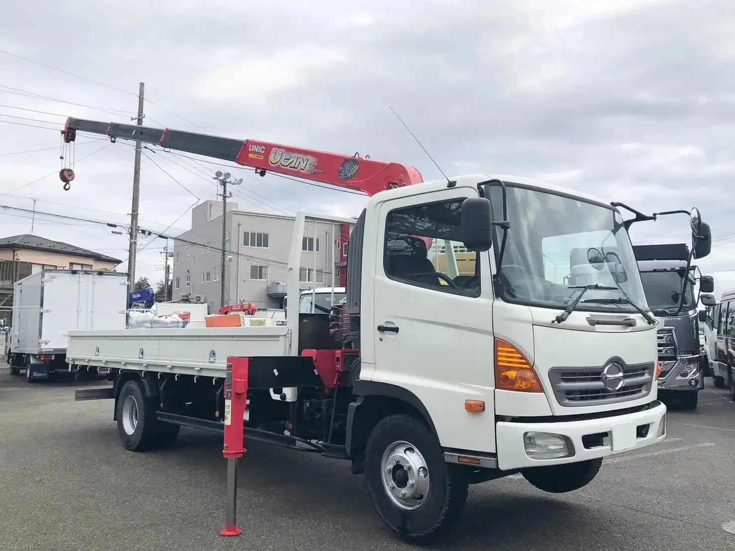 日野 レンジャー 中型/増トン クレーン付 4段 ラジコンの中古トラック画像2