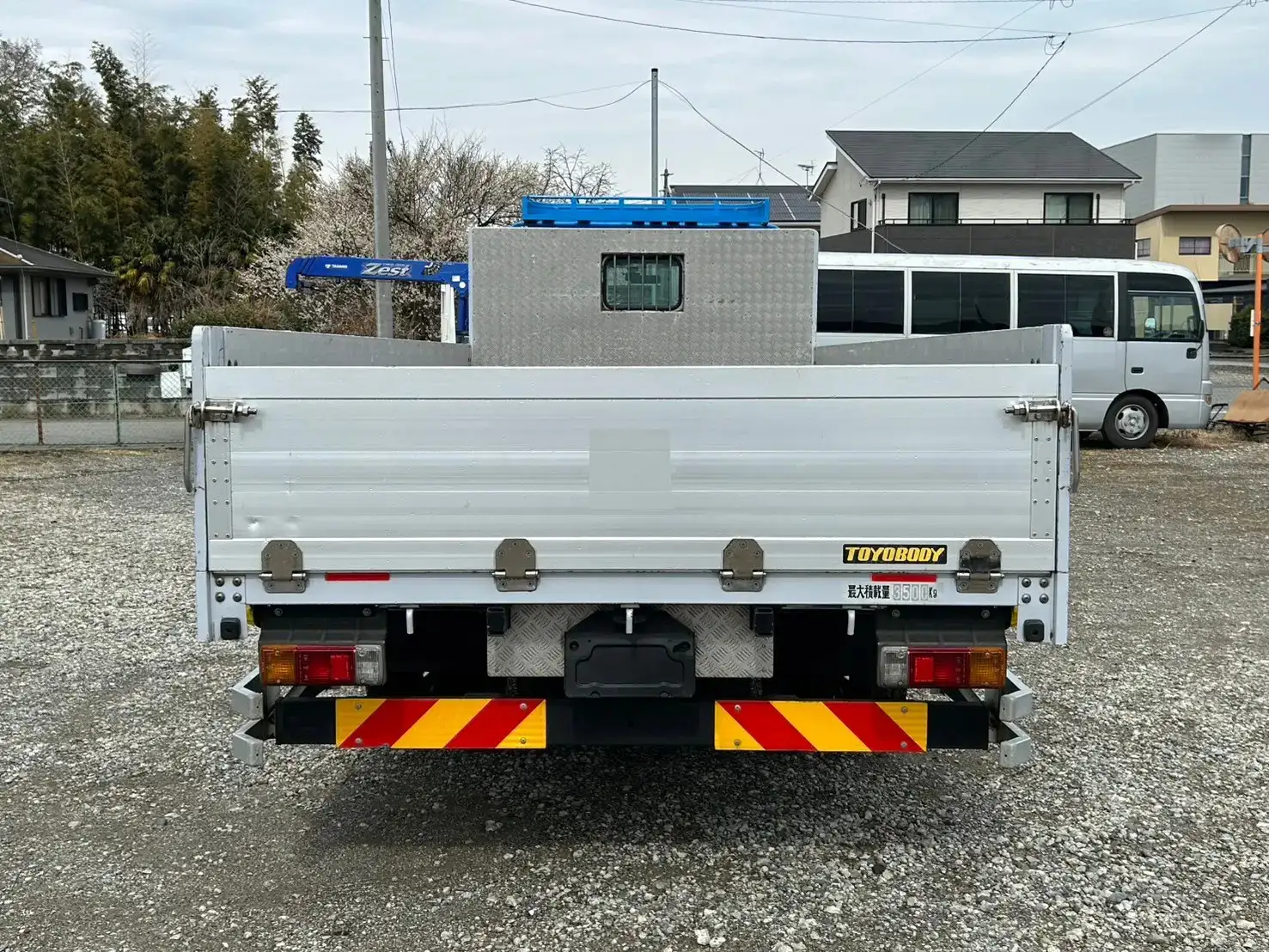 日野 デュトロ 小型 平ボディ 床鉄板 アルミブロックの中古トラック画像4
