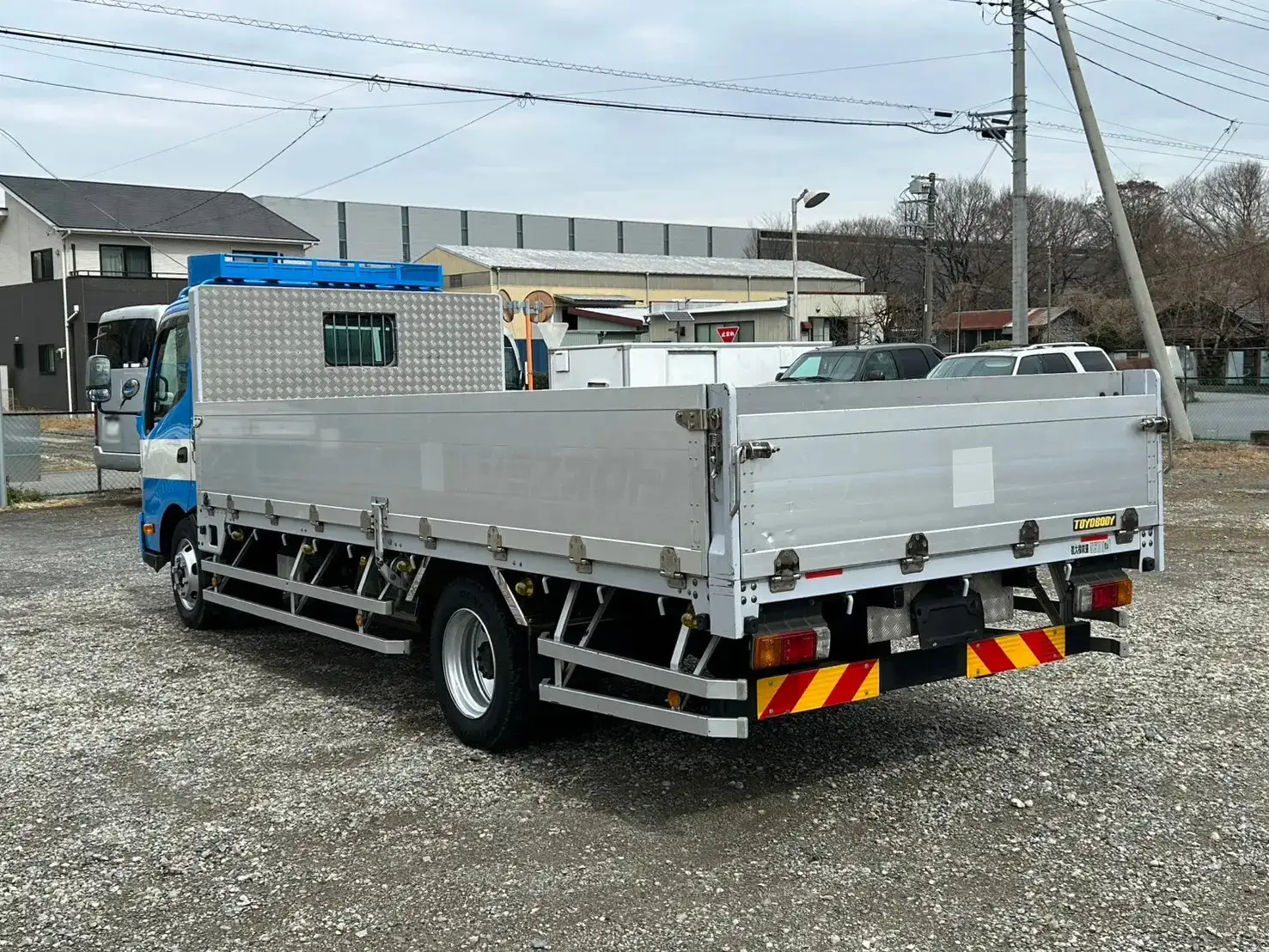 日野 デュトロ 小型 平ボディ 床鉄板 アルミブロックの中古トラック画像5