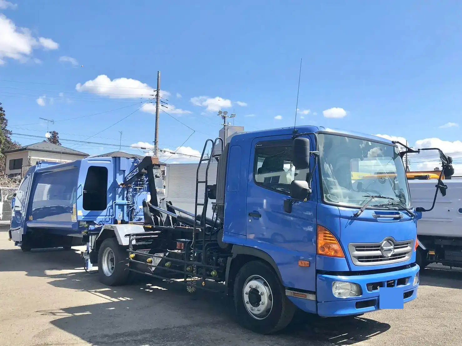 日野 レンジャー 中型/増トン アームロール コンテナ付き ツインホイストの中古トラック画像2