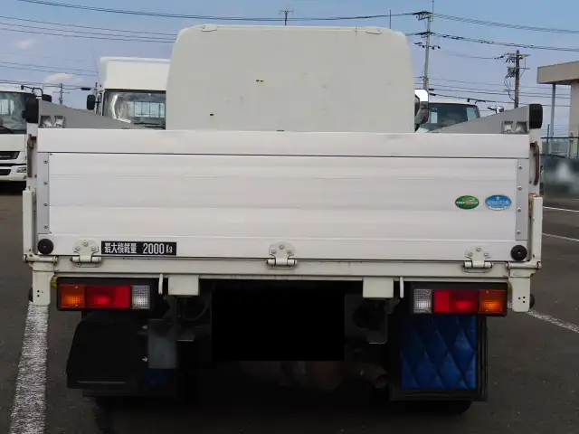 三菱 キャンター 小型 平ボディ 床鉄板 アルミブロックの中古トラック画像4