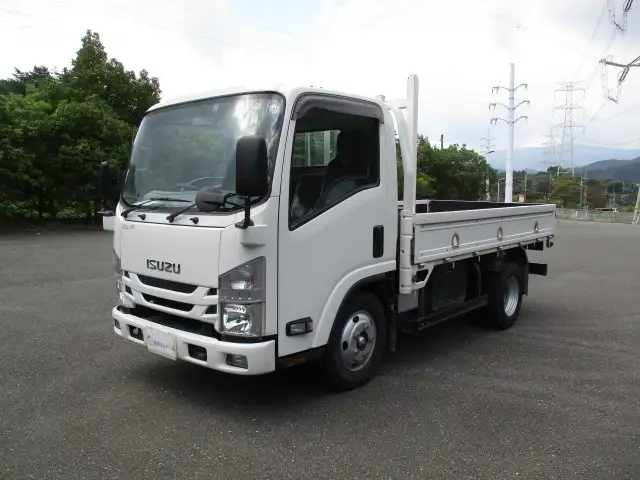 いすゞ エルフ 小型 平ボディ 床鉄板 TRG-NMR85Rの中古トラック画像1