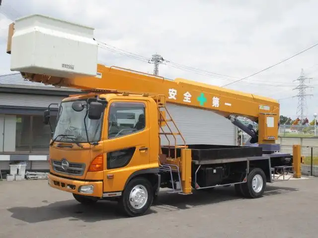 日野 レンジャー 中型/増トン 高所・建柱車 高所作業車 BDG-FC6JGWA｜画像1