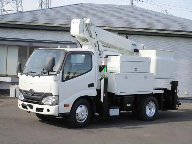 日野 デュトロ 小型 高所・建柱車 高所作業車 TKG-XZU600Eの中古トラック画像1