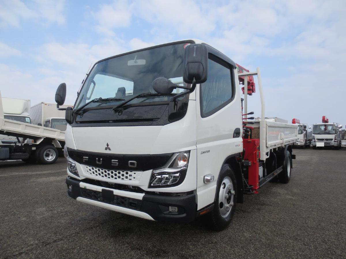 三菱 キャンター 小型 クレーン付 標準ロング 2RG-FEAV0
