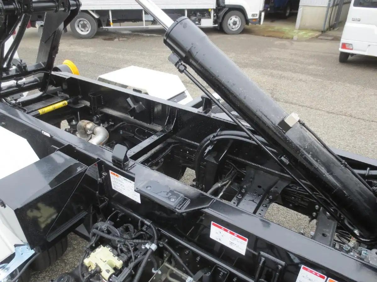 三菱 キャンター 小型 アームロール コンテナ付き シングルホイストの中古トラック画像11