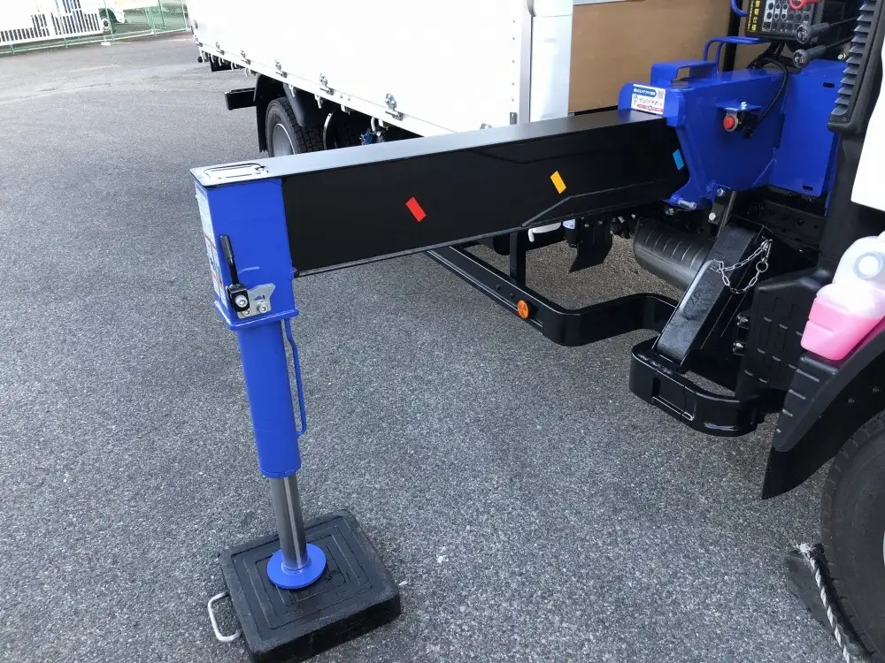 三菱 キャンター 小型 クレーン付 アルミブロック 4段の中古トラック画像8