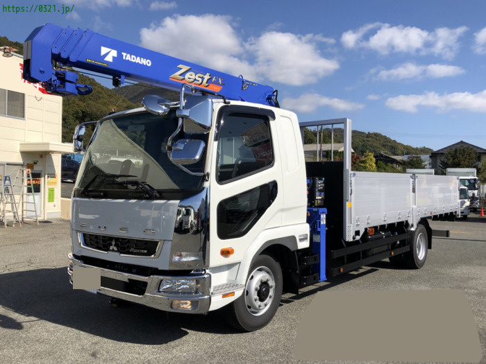 三菱 ファイター 中型/増トン クレーン付 ワイド 2KG-FK62FZ