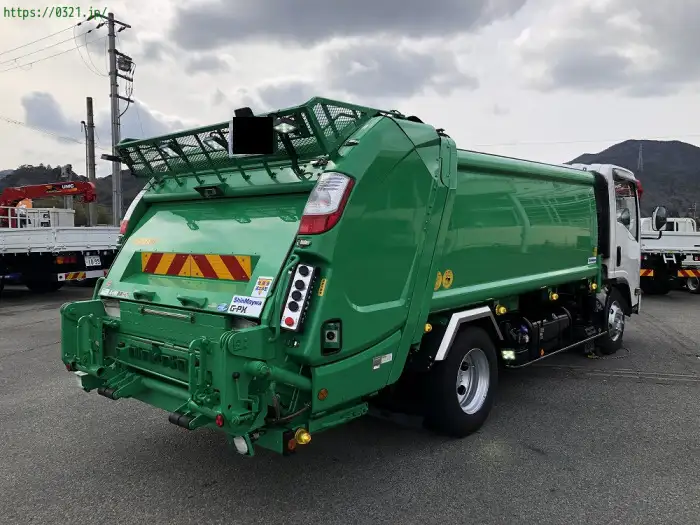 いすゞ エルフ 小型 パッカー車 プレス式 2PG-NPR88YNの中古トラック画像3