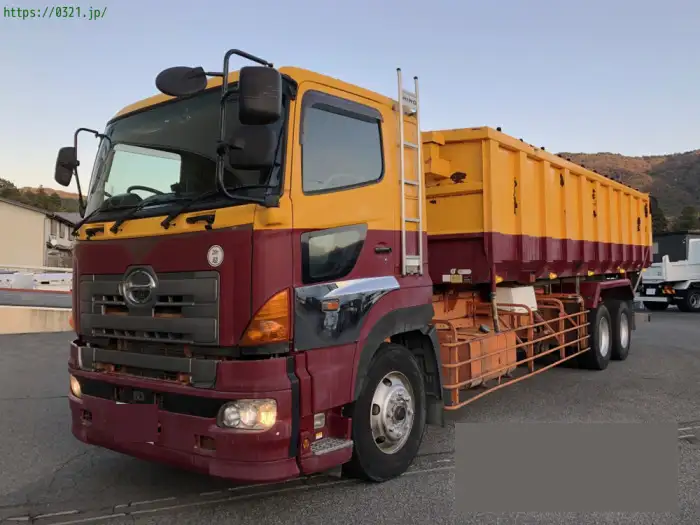 日野 プロフィア 大型 タンク車 バルク BDG-FR1EXYGの中古トラック画像1