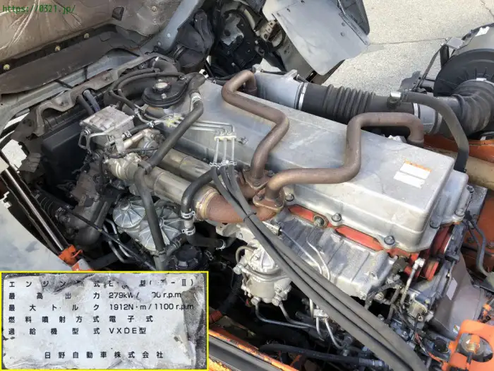 日野 プロフィア 大型 タンク車 バルク BDG-FR1EXYGの中古トラック画像19