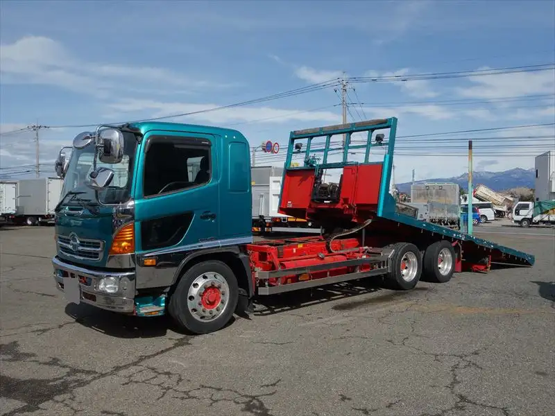 日野 レンジャー 中型/増トン 車両重機運搬 ウインチ ベッドの中古トラック画像6