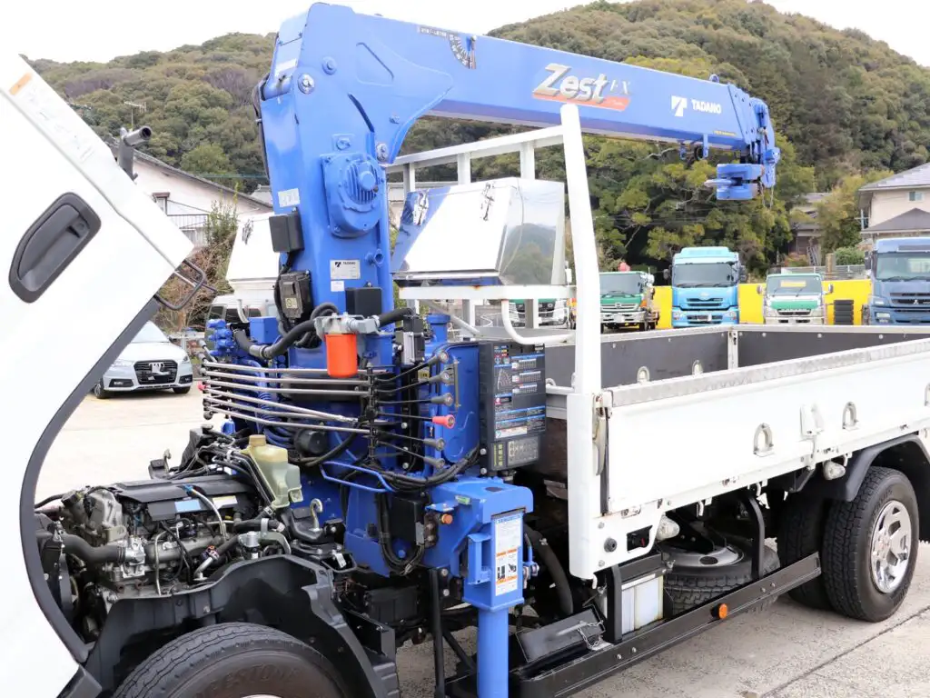 三菱 キャンター 小型 クレーン付 4段 ラジコンの中古トラック画像6