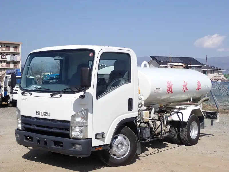 いすゞ エルフ 小型 タンク車 散水車 SKG-NPR85YNの中古トラック画像1