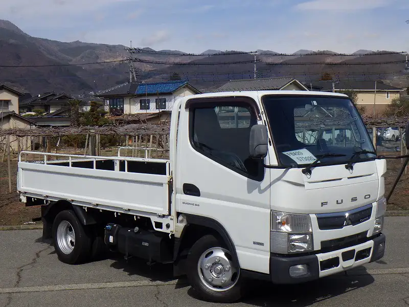 三菱 キャンター 小型 平ボディ TPG-FBA20 H30の中古トラック画像2