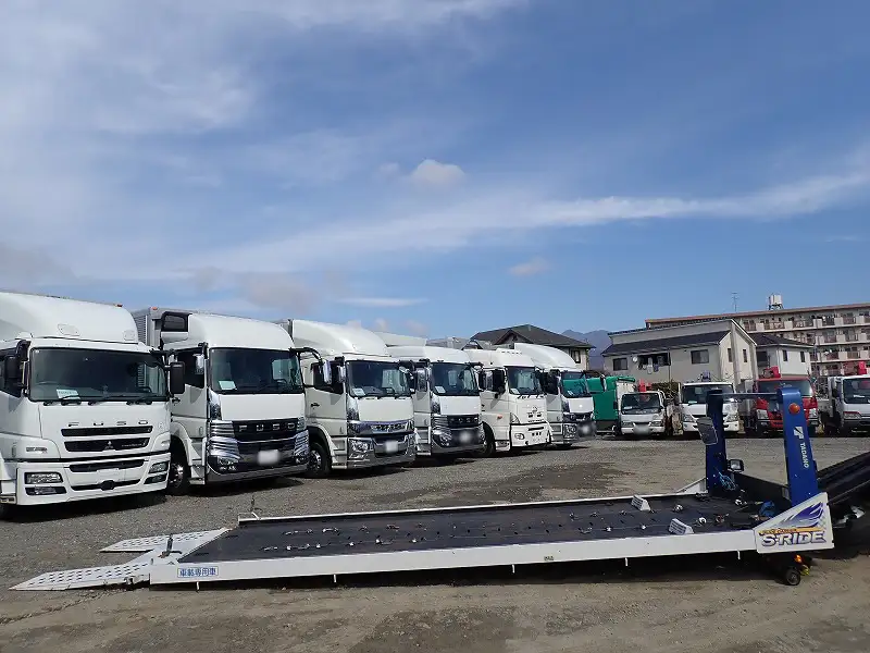 いすゞ エルフ 小型 車両重機運搬 ラジコン ウインチの中古トラック画像5