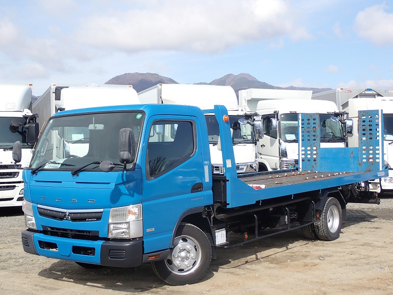 三菱 キャンター 小型 車両重機運搬 ラジコン ウインチ｜画像1
