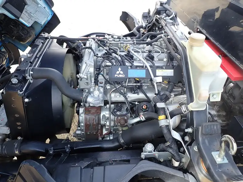 三菱 キャンター 小型 車両重機運搬 ラジコン ウインチの中古トラック画像19