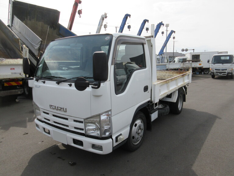 いすゞ エルフ 小型 ダンプ 強化 TKG-NJR85AD｜画像1