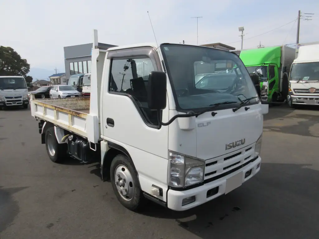いすゞ エルフ 小型 ダンプ 強化 TKG-NJR85ADの中古トラック画像2