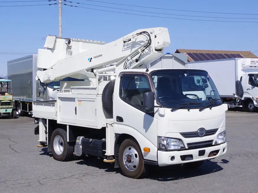 日野 デュトロ 小型 高所・建柱車 高所作業車 電工仕様の中古トラック画像2