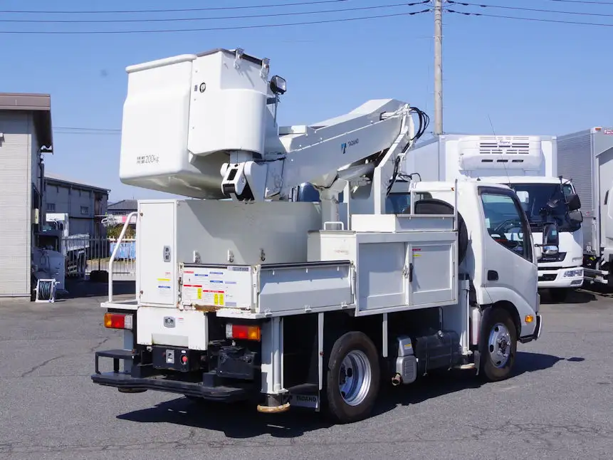 日野 デュトロ 小型 高所・建柱車 高所作業車 電工仕様の中古トラック画像3