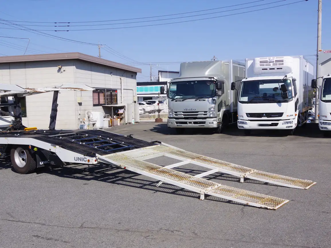 いすゞ エルフ 小型 車両重機運搬 ラジコン ウインチの中古トラック画像11