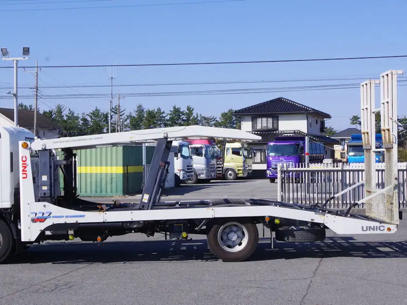 いすゞ エルフ 小型 車両重機運搬 ラジコン ウインチの中古トラック画像7