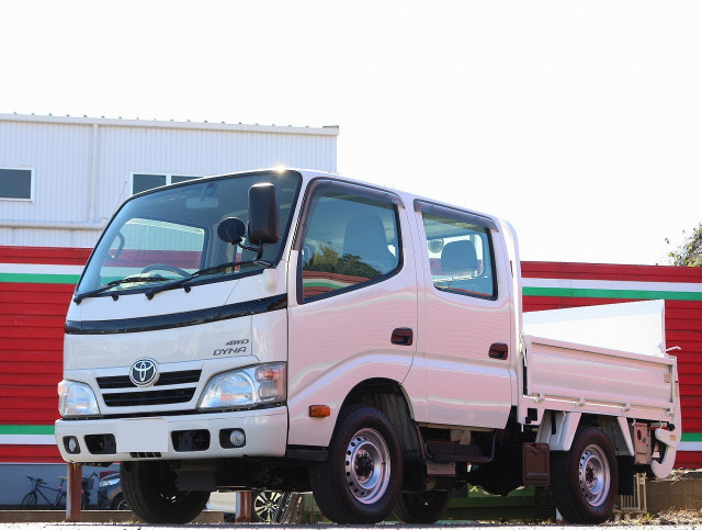 トヨタ ダイナ 小型 平ボディ Wキャブ(ダブルキャブ) パワーゲート｜画像1