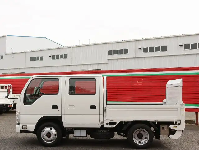 いすゞ エルフ 小型 平ボディ Wキャブ パワーゲートの中古トラック画像5