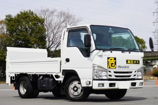 いすゞ エルフ 小型 平ボディ パワーゲート TRG-NJR85Aの中古トラック画像2