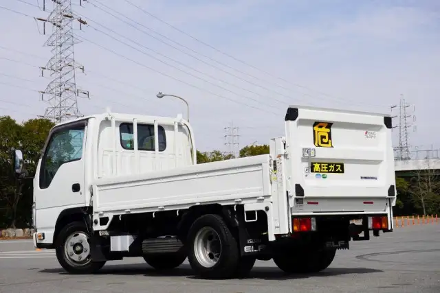 いすゞ エルフ 小型 平ボディ パワーゲート TRG-NJR85Aの中古トラック画像4