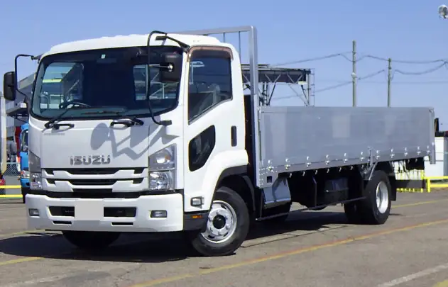いすゞ フォワード 中型/増トン 平ボディ アルミブロック TKG-FRR90S2｜画像1