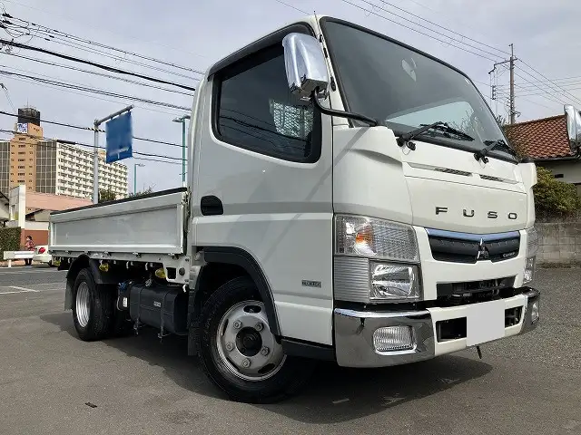 三菱 キャンター 小型 平ボディ 床鉄板 TPG-FBA20の中古トラック画像2