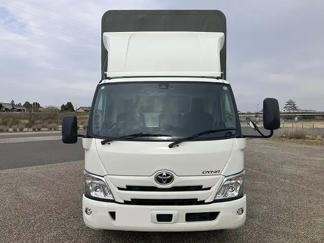 トヨタ ダイナ 小型 平ボディ 幌 パワーゲートの中古トラック画像2