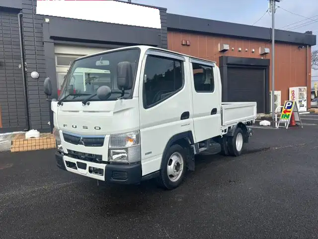 三菱 キャンター 小型 平ボディ Wキャブ ｜画像1