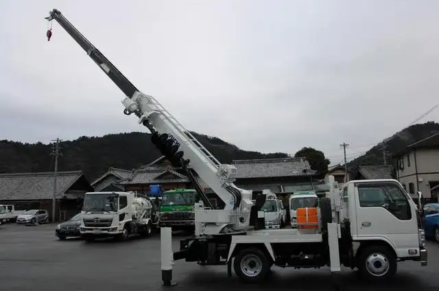 いすゞ エルフ 小型 高所・建柱車 建柱車 の中古トラック画像6