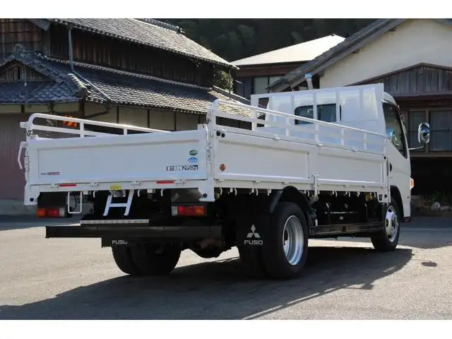 三菱 キャンター 小型 平ボディ 床鉄板 の中古トラック画像2