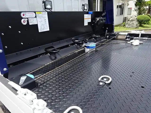 三菱 キャンター 小型 車両重機運搬 ラジコン ウインチの中古トラック画像6