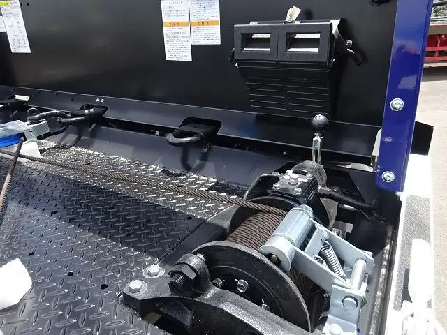 三菱 キャンター 小型 車両重機運搬 ラジコン ウインチの中古トラック画像7