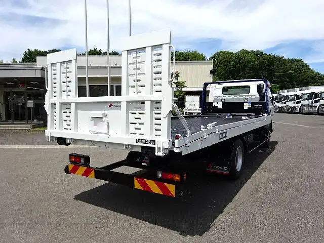 三菱 キャンター 小型 車両重機運搬 ラジコン ウインチの中古トラック画像2