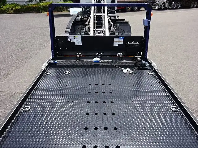 三菱 キャンター 小型 車両重機運搬 ラジコン ウインチの中古トラック画像5