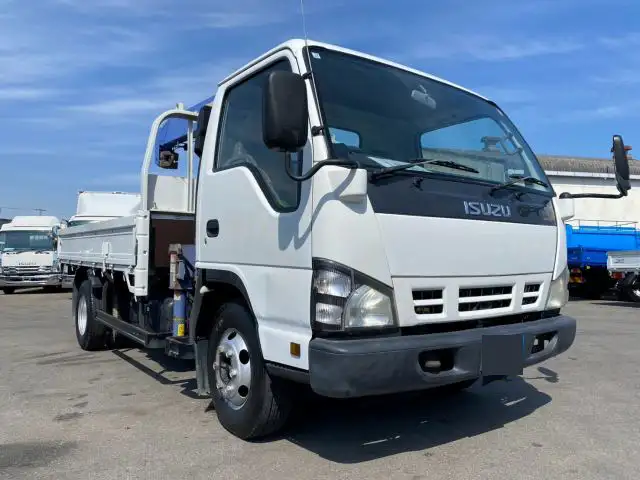 いすゞ エルフ 小型 クレーン付 4段 ラジコンの中古トラック画像2