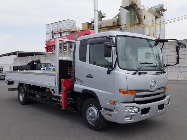 日産UD コンドル 中型/増トン クレーン付 床鉄板 アルミブロックの中古トラック画像2