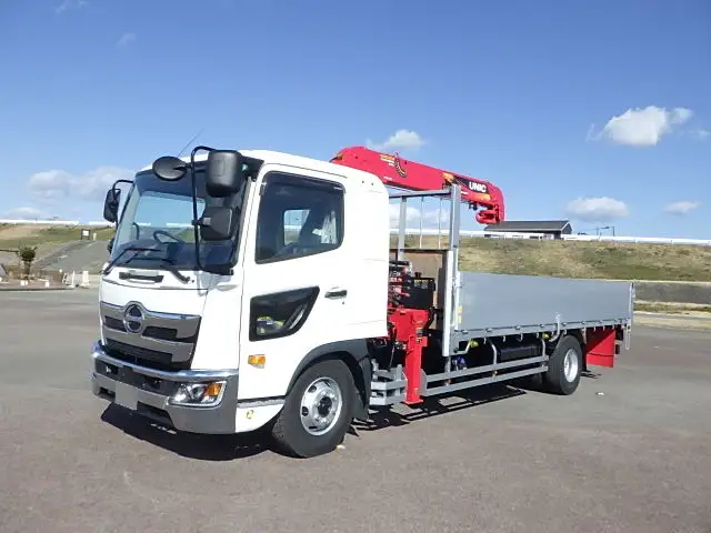 日野 レンジャー 中型/増トン クレーン付 アルミブロック 4段の中古トラック画像1