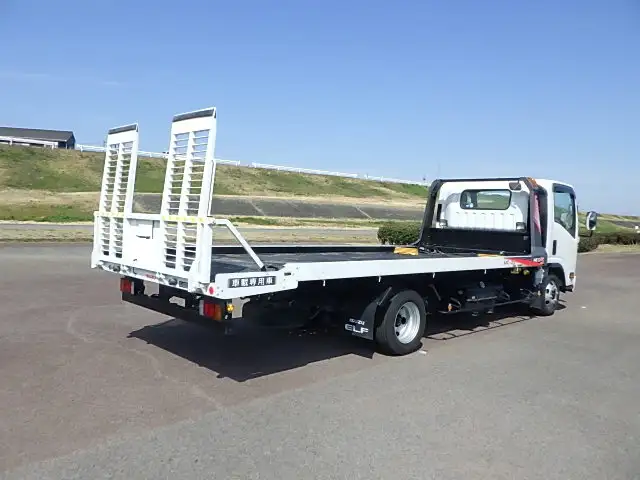 いすゞ エルフ 小型 車両重機運搬 ラジコン ウインチの中古トラック画像3